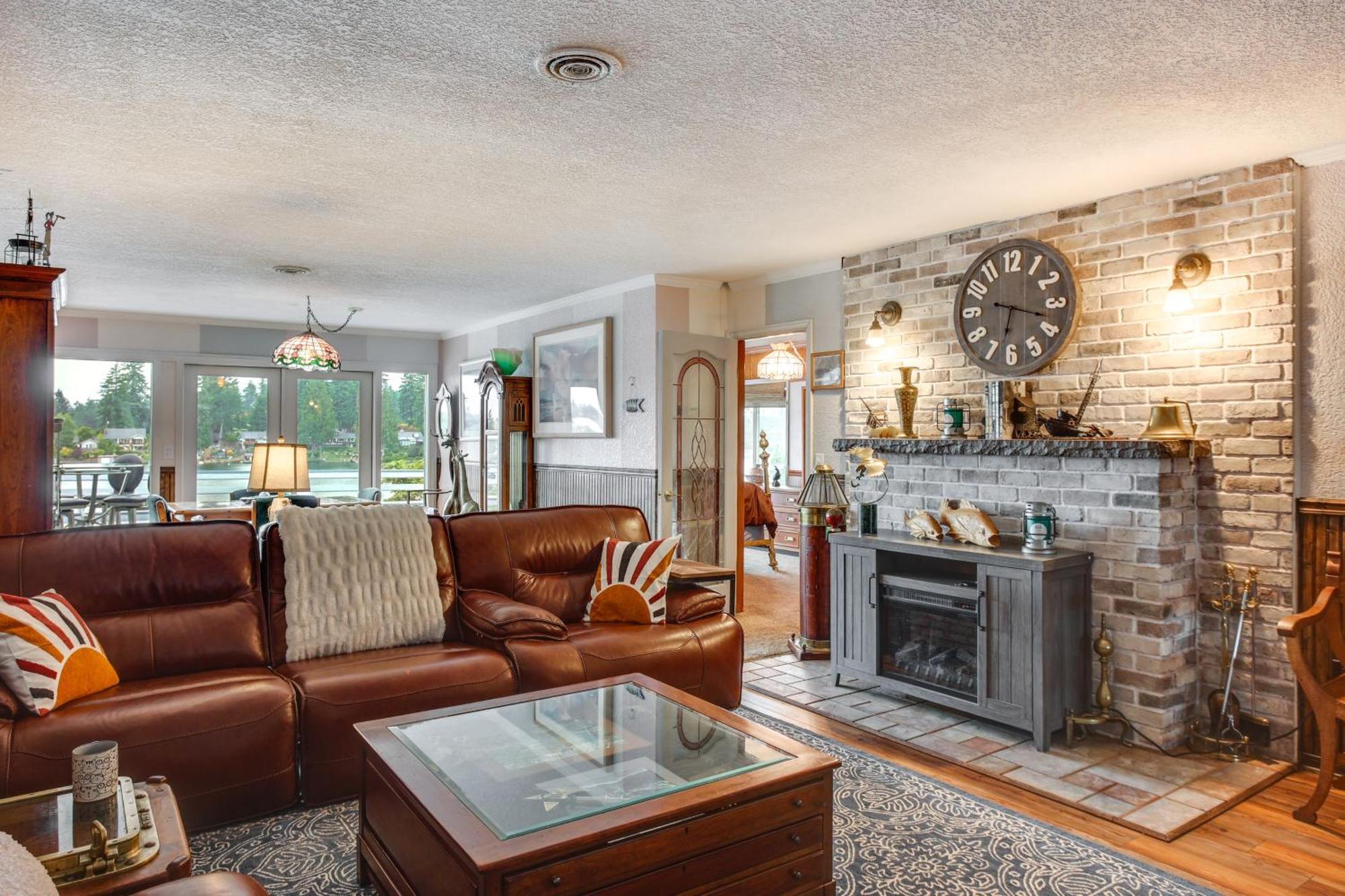 Tacoma Home On Steilacoom Lake With Dock! Εξωτερικό φωτογραφία