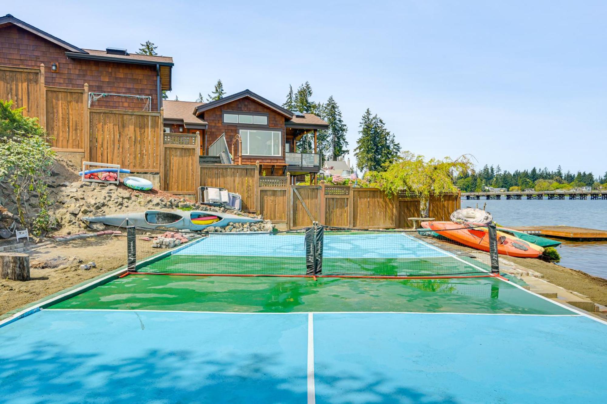 Tacoma Home On Steilacoom Lake With Dock! Εξωτερικό φωτογραφία